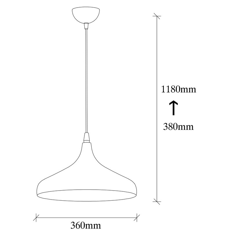Corrigan Studio Polla Pendelleuchte Pendellampe Leuchte Lampe Licht Hängeleuchte B-Ware - 8681875943641