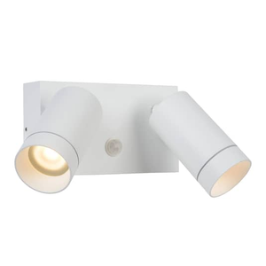 B-Ware Lucide Außenwandstrahler Taylor Sensor 2 Flg Gartenleuchte Terrassenlicht Gu10