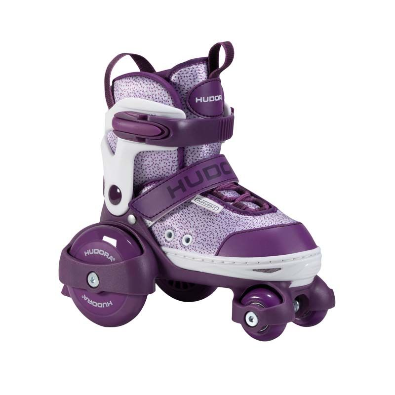 Mes premiers patins à roulettes quad lavande, pointure 26/33, en état B