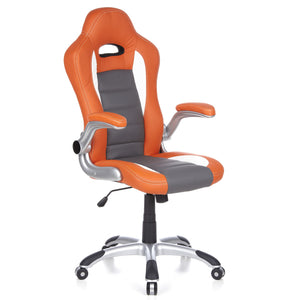 B-Ware hjh OFFICE Gaming Stuhl Chefsessel Bürostuhl orange weiß SIEHE TEXT/FOTOS