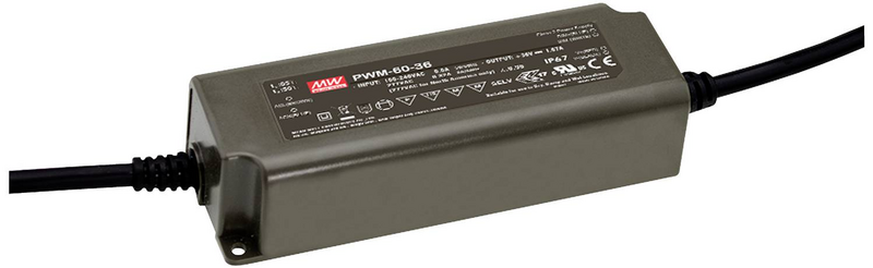 Mean Well LED-Trafo 60 W Beleuchtungstrafos Lampenvorschaltgeräte LED-Treiber