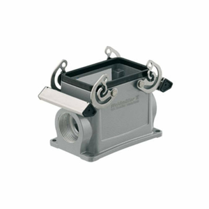 B-Ware Weidmüller Sockelgehäuse Gehäuse Steckverbinder Hdc32 A Sbu 2 Pg21 G Aluminium