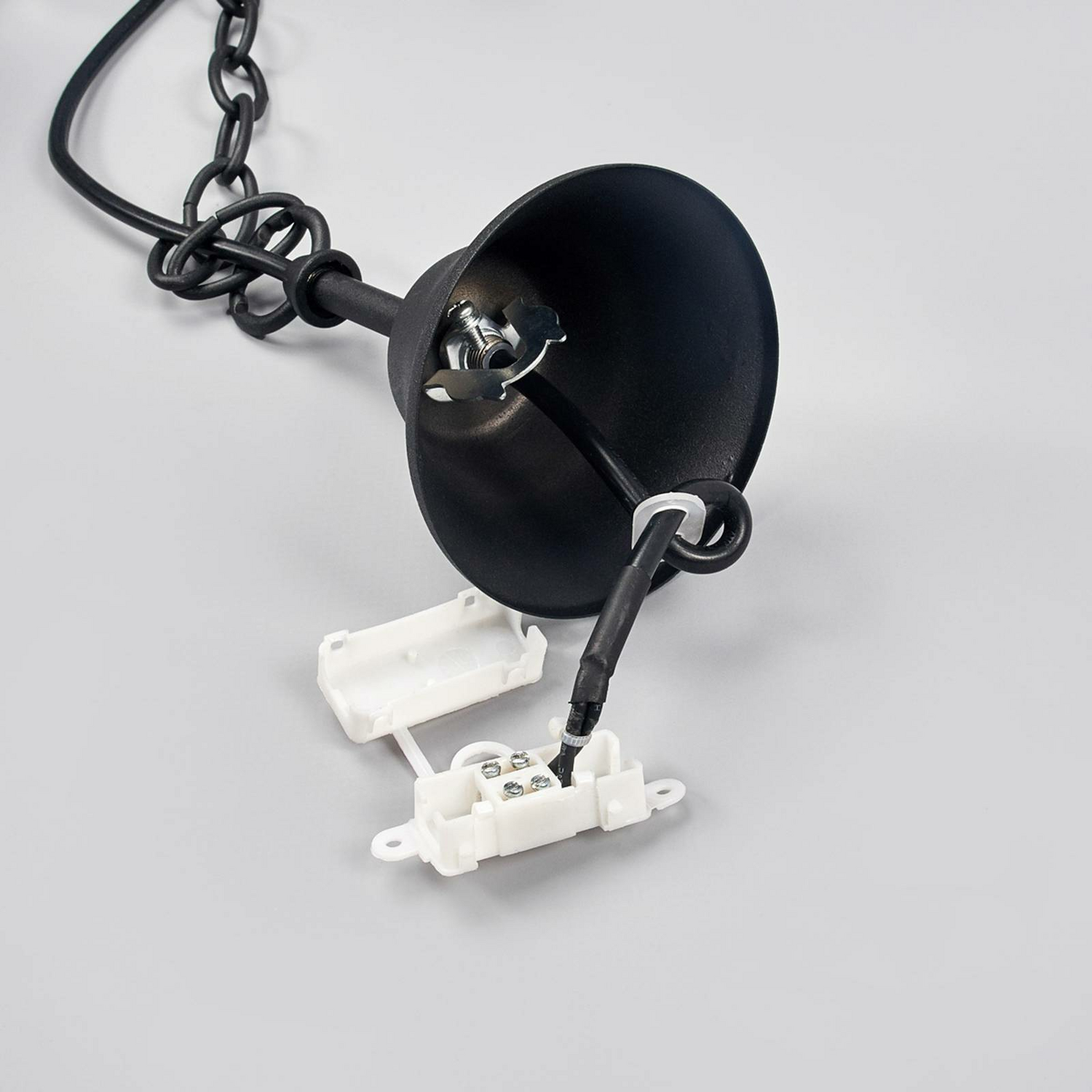 Lindby Kronleuchter Sophina Lampe Leuchte Kristall Metall 5 Flammig E14 Schwarz B-Ware - 4251096525687