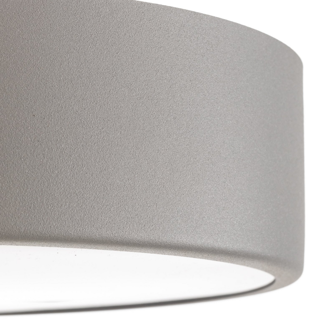 Deckenleuchte Cleo 300 Ip54 ø 30 Cm Grau Deckenlampe Lampe Leuchte Spot  B-Ware