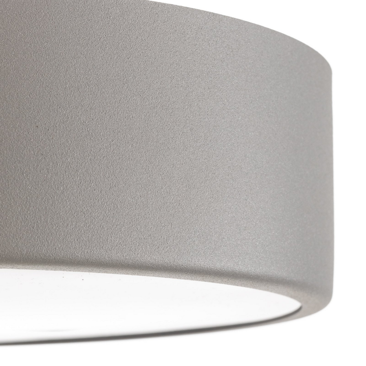 Deckenleuchte Cleo 300 Ip54 ø 30 Cm Grau Deckenlampe Lampe Leuchte Spot  B-Ware