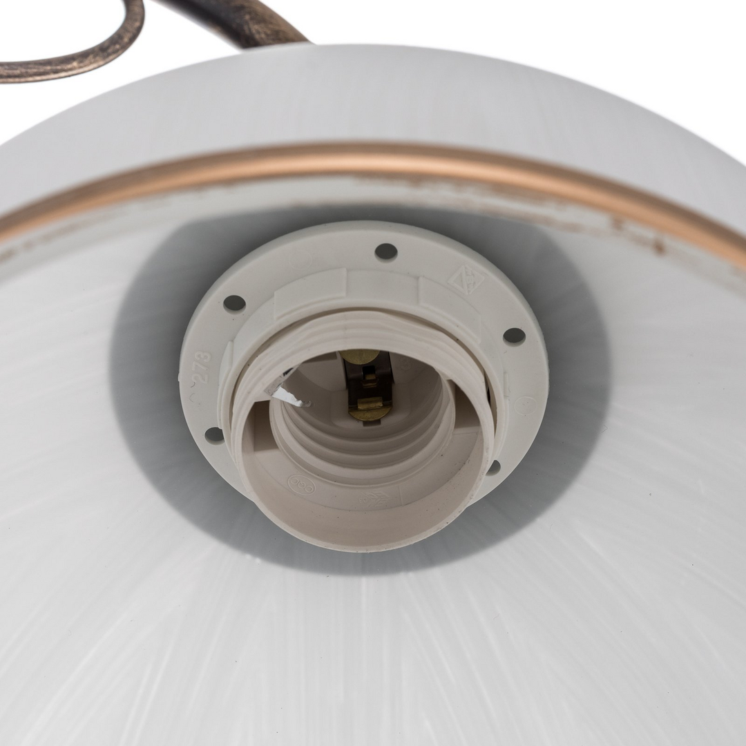 Casale Hängeleuchte Lampe Fünfflammig Leuchte Hängeleuchte E27 Metall Glas B-Ware - 5905962011772