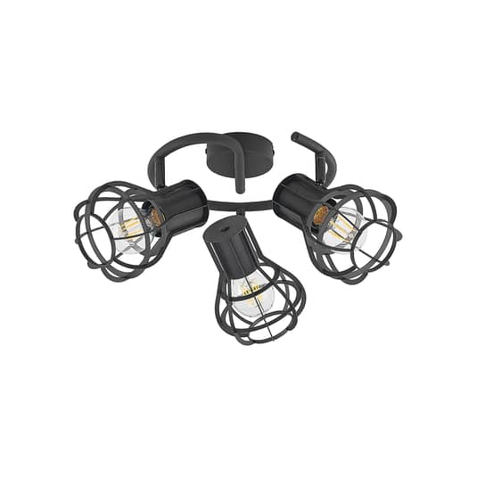 Lindby Nurja Deckenleuchte Rondell Deckenlampe Deckenlicht Leuchte Lampe Licht