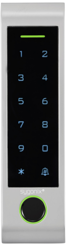 Système de contrôle d'accès par empreinte digitale/RFID Sygonix SY 6121662 (produit de seconde main) - Verrou de sécurité à code