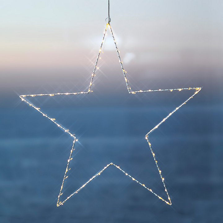 Sirius Led Dekorationsleuchte Liva Star Leuchtstern Fensterdekoration Weiß 70980 B-Ware - 5707310312803