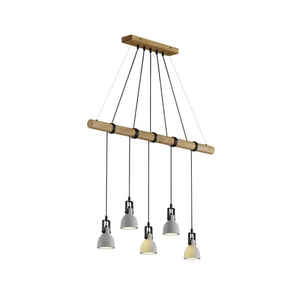 B-Ware Lindby Mitis Led Hängeleuchte Deckenlampe Pendelleuchte 1 Flmg Gu10 Beton Holz
