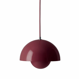 B-Ware &Tradition Flower Pot Pendelleuchte Hängeleuchte Hängelampe Vp1 Dunkle Pflaume