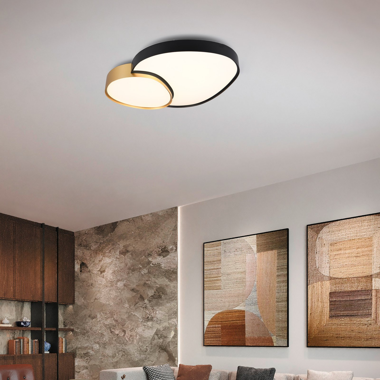 B-Ware Trio Lighting Rise Led Deckenlampe Deckenleuchte Lampe Leuchte Deckenlicht Li493