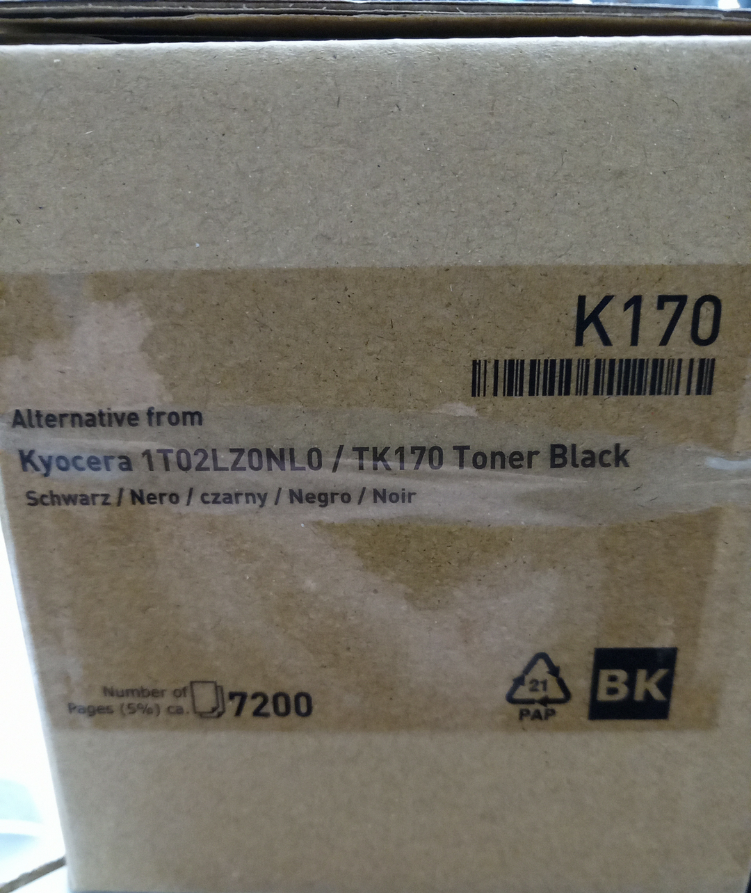 K170 Toner Ersatz-Kartusche Drucker Kyocera ECOSYS  TK-170