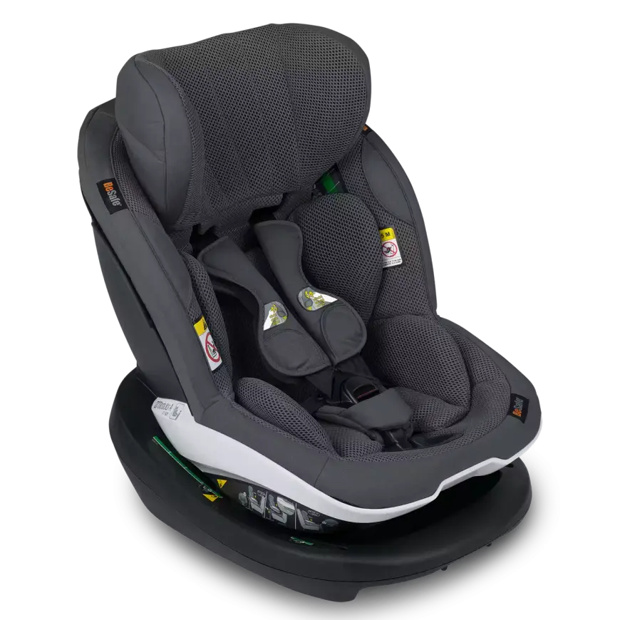 BeSafe iZi Modular i-Size Kindersitz Autositz Anthracite Mesh für Sicherheit
