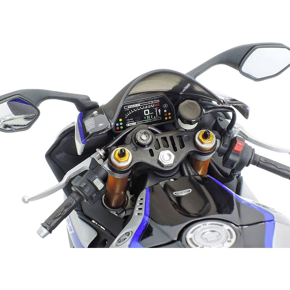 Tamiya 300014133 Yamaha YZF-R1M Motorradmodell Bausatz 1:12 Modellbausatz Rad