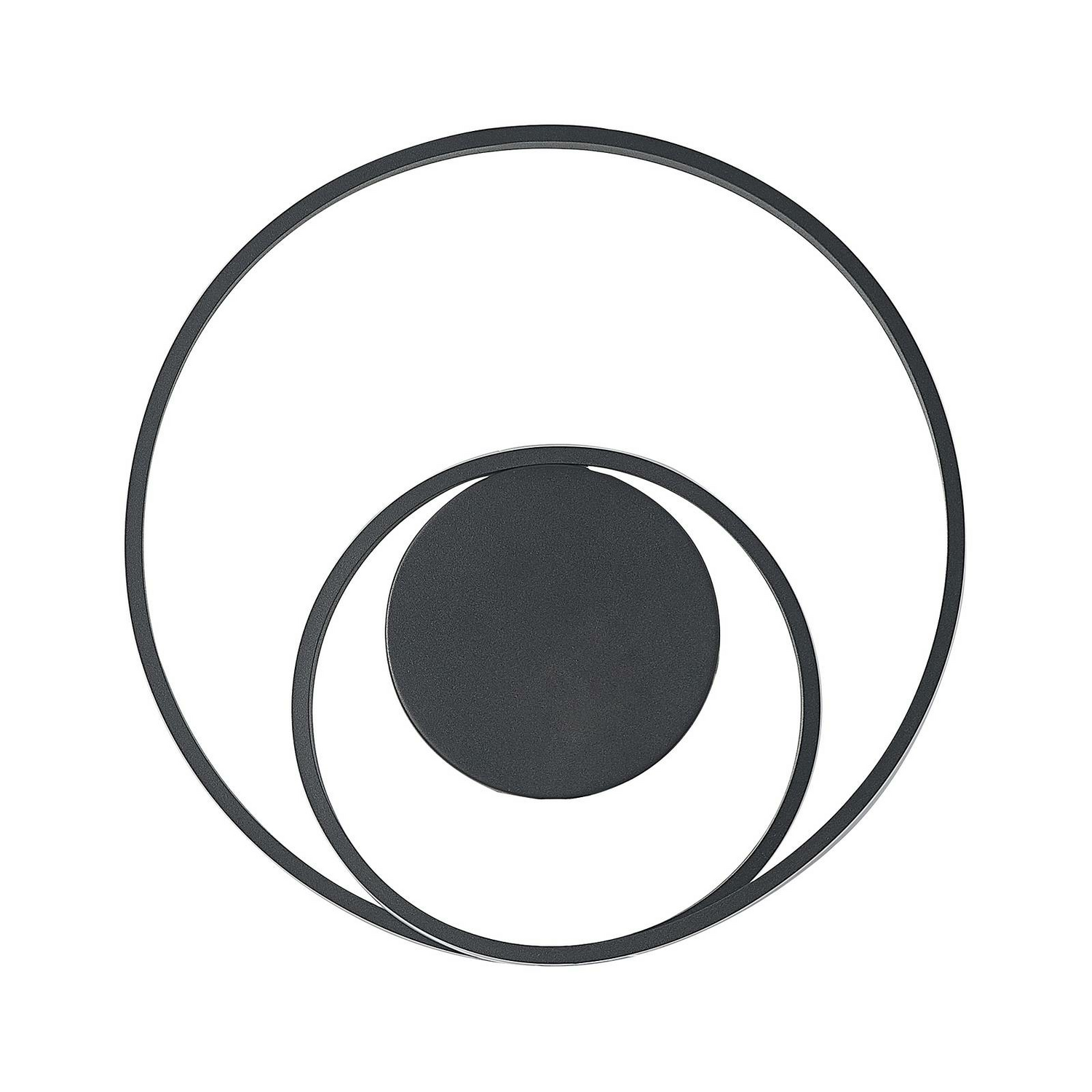 Lindby Led Deckenlampe Emisua Deckenlampe Lampe Cct Dimmbar 22 Watt Schwarz B-Ware - 4251911705737