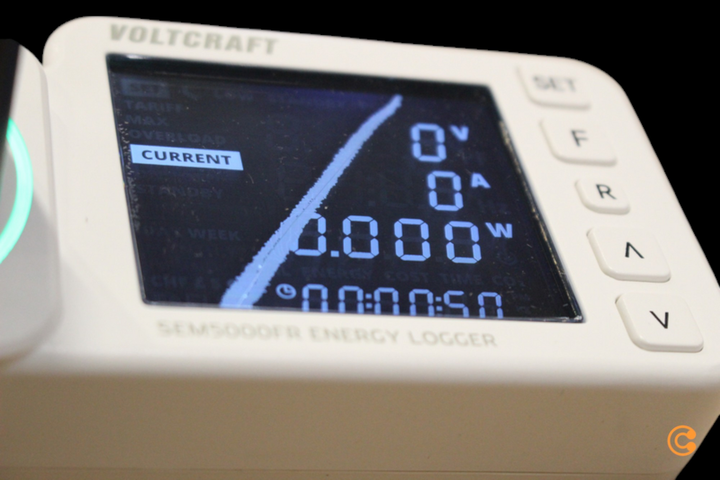 VOLTCRAFT SEM5000 FR Energiekosten-Messgerät Kostenprognose SIEHE TEXT/FOTO