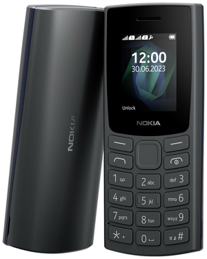 B-Ware Nokia 105 Edition 2023 Dual Sim Handy Charcoal Micro Usb 32 Mb 1.77 Zoll Tasten