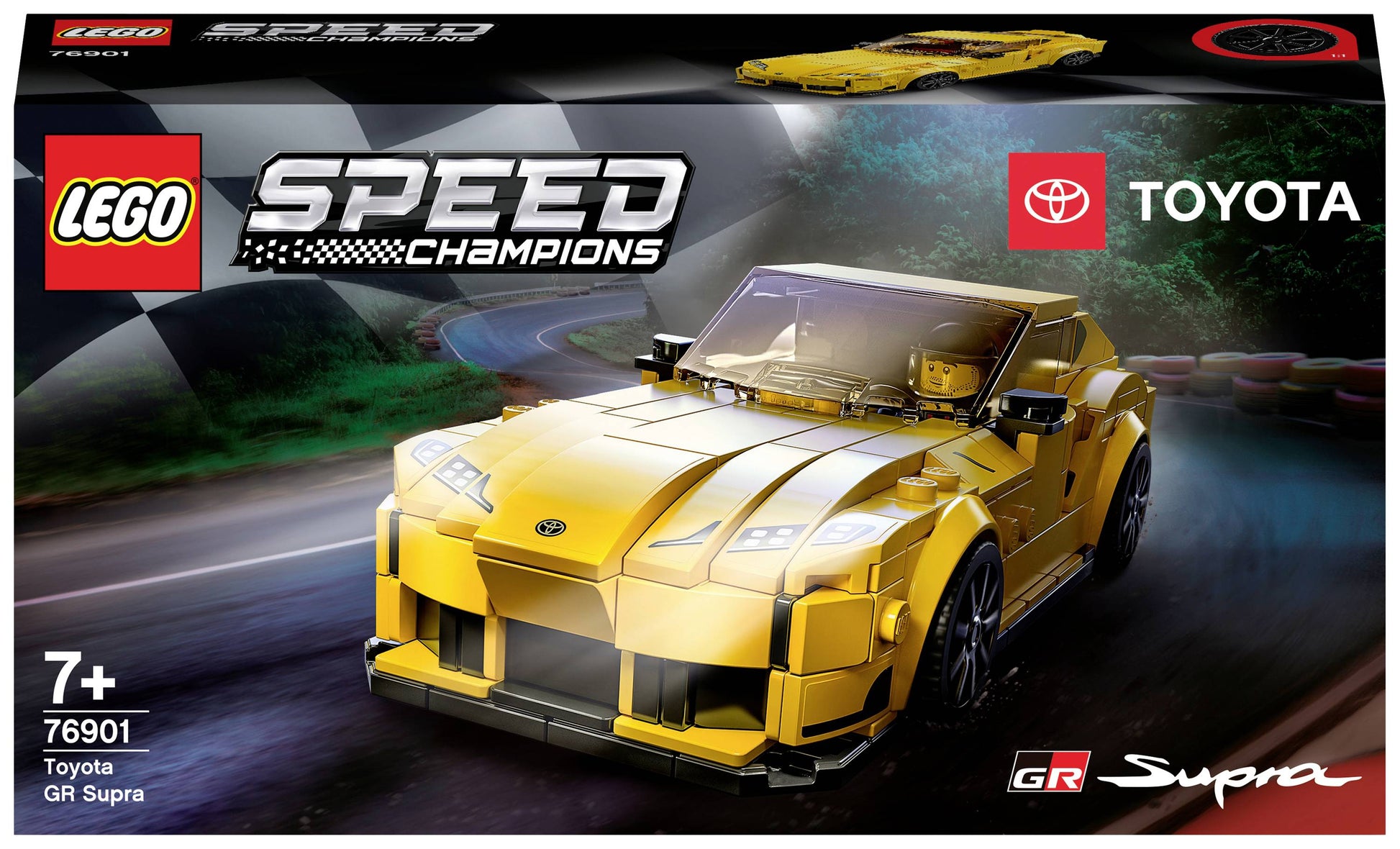 LEGO Speed Champions Toyota Steckbausteine Bausteine Spielzeug Lego-Set GR Supra - 5702016912470