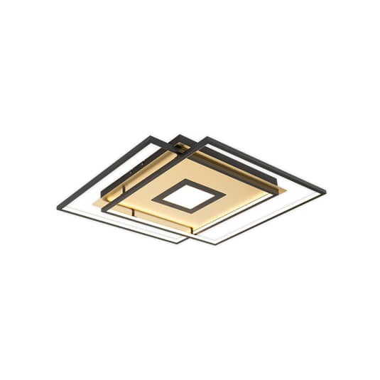 Lucande Jirya Led Deckenlampe Deckenleuchte Lampe Leuchte Dimmbar Cct Schwarz758 B-Ware - 7620099