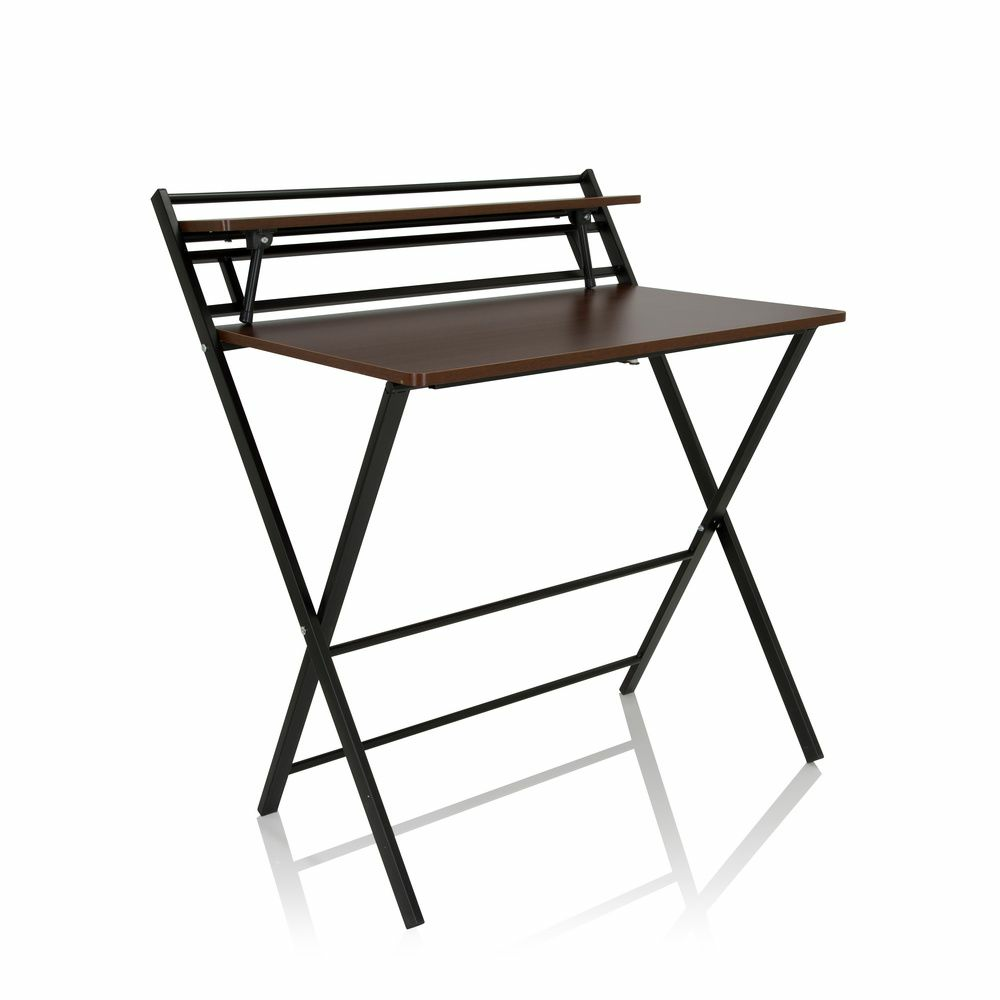 Hjh Office Schreibtisch Easy Clap 92 X 84 Walnuss Klapptisch Arbeitstisch  B-Ware - 4064323013501