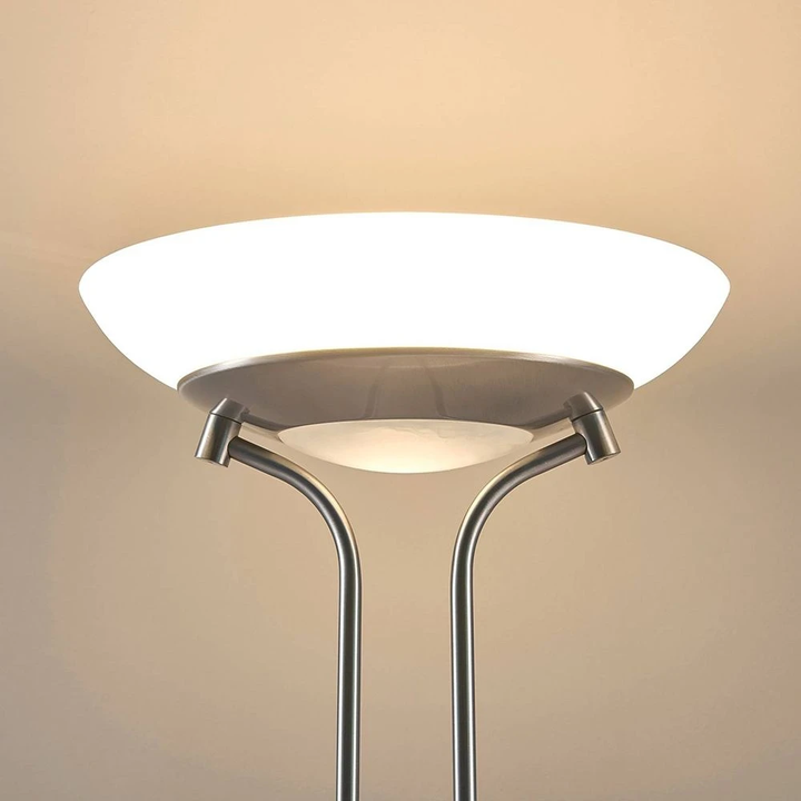 Lindby LED-Deckenfluter Yveta Stehlampe Stehleuchte Lampe Leuchte Leselampe 682