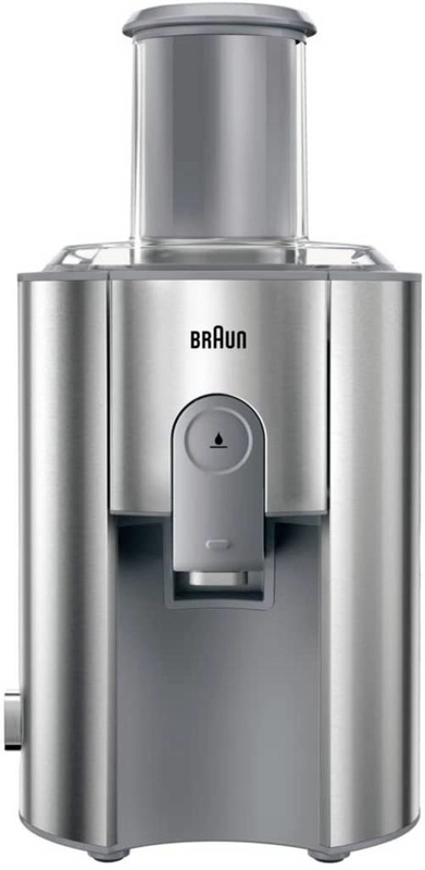 Braun J700 Multiquick 7 Entsafter Saftpresse Obstpresse 1000 W Edelstahl Silber