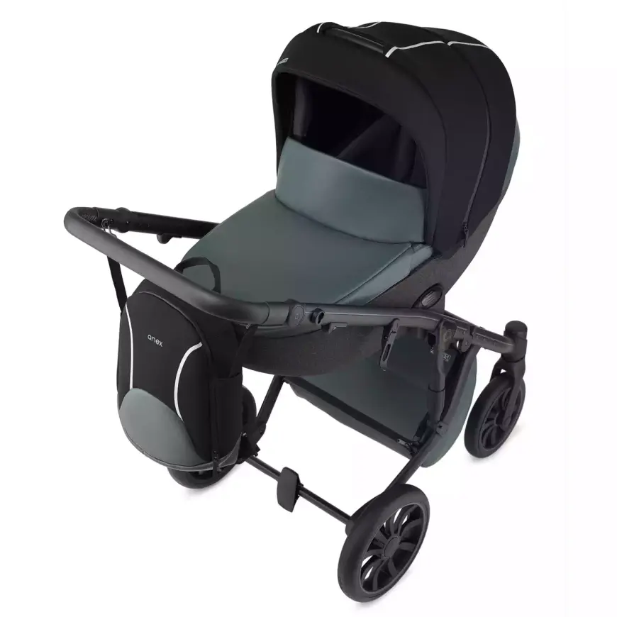 anex m/type Casual Green Kombi-Kinderwagen Babywagen Babywanne Sitzeinheit