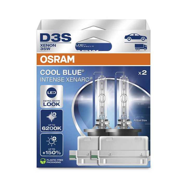 OSRAM 4062172397674 Xenon Leuchtmittel Xenarc Cool Blue D3S 35 W 42 V Lampe