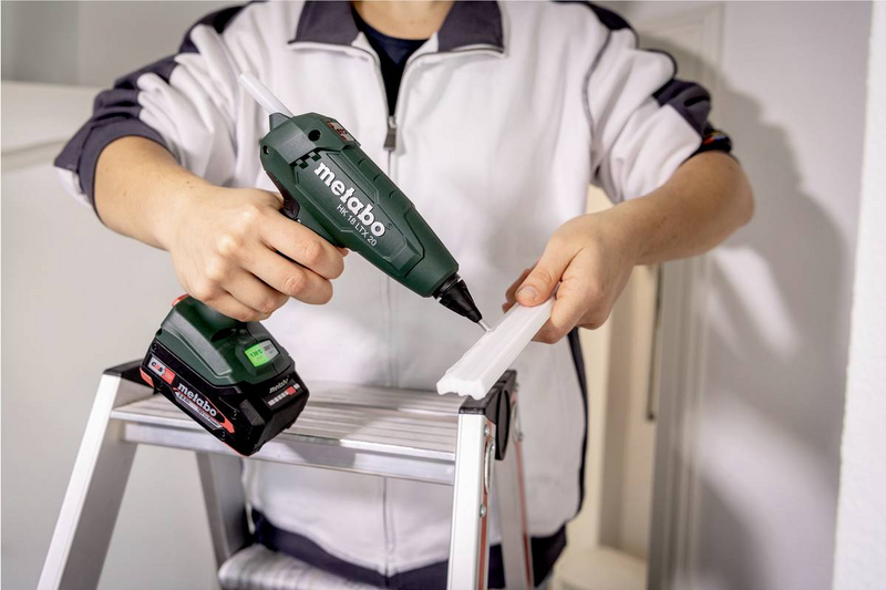 Metabo Akku Heißklebepistole Heißkleber Ohne Akku Und Ladegerät 11 Mm 18 V 1 St. B-Ware