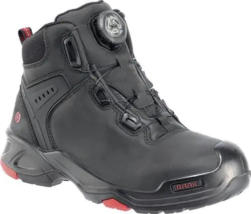 Baak Sicherheitsstiefel Stiefel Braxton S3 Src Hro Schwarz Rot Leder Gr 46 B-Ware - 4031783001409