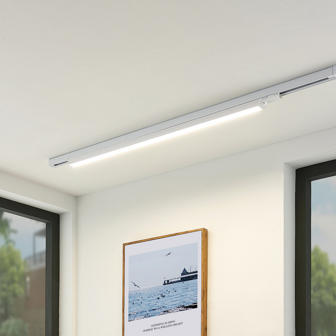 Arcchio Harlow LED-Leuchte Deckenlampe Deko-Deckenlampe weiß 109cm 4000K LED