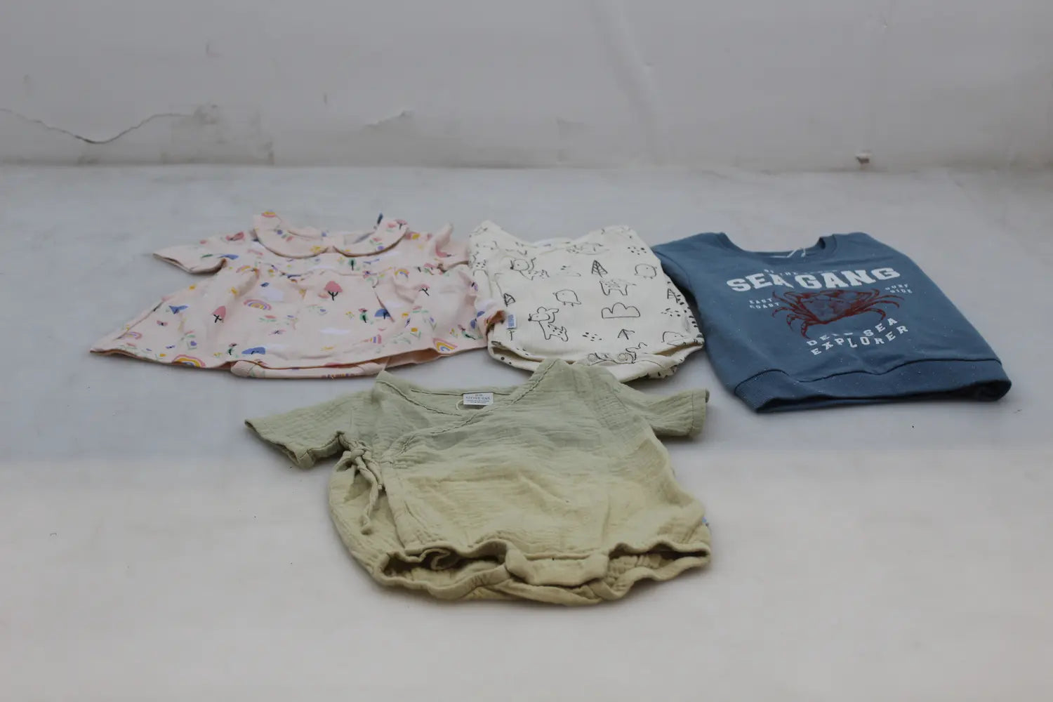 B-Ware Baby Bekleidungspaket Gr. 68–110 Name It Jacky Blue Seven 65 Teile - 1