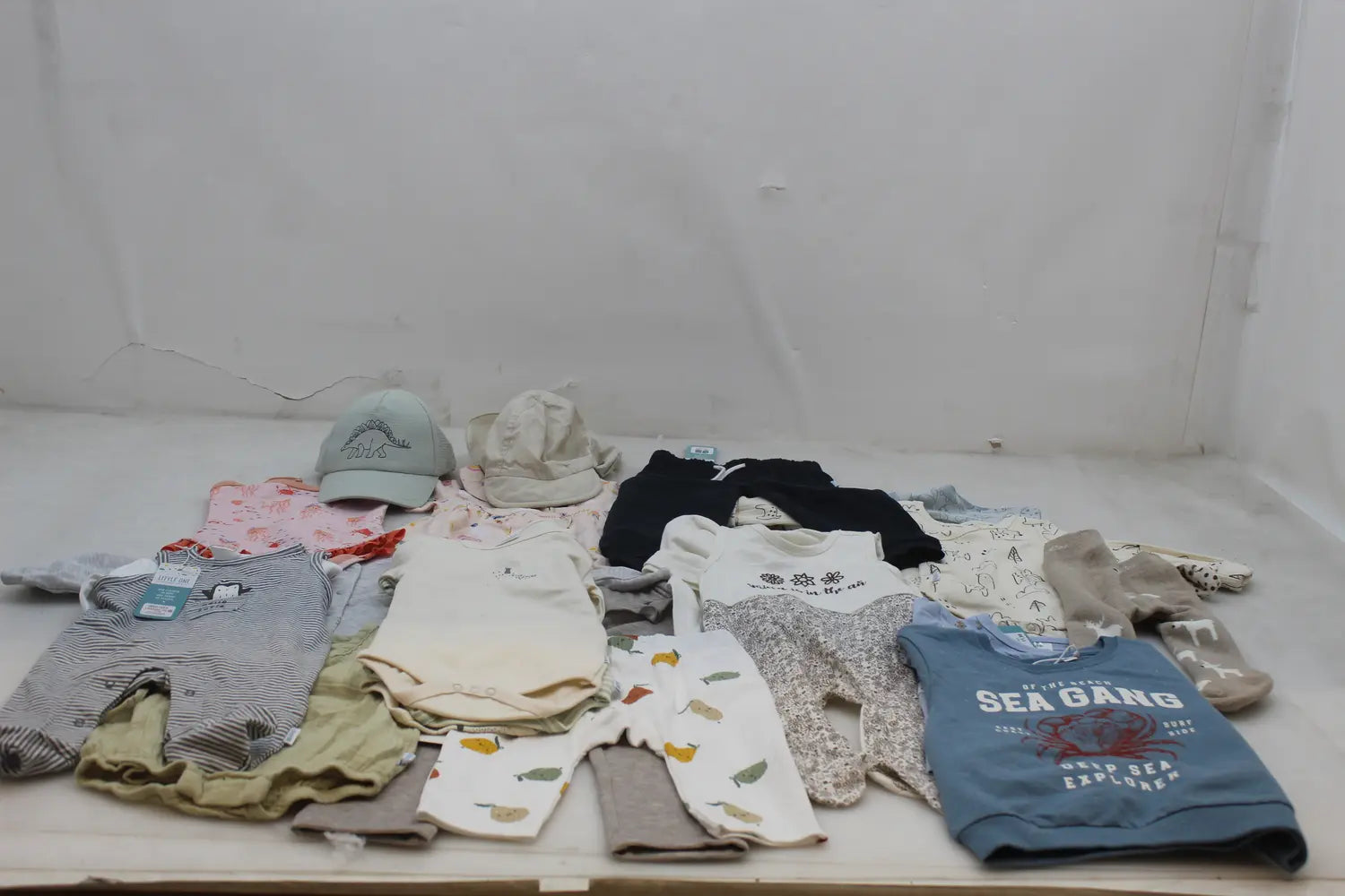 B-Ware Baby Bekleidungspaket Gr. 68–110 Name It Jacky Blue Seven 65 Teile - 1