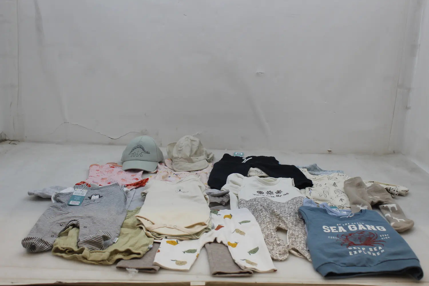 B-Ware Baby Bekleidungspaket Gr. 68–110 Name It Jacky Blue Seven 65 Teile - 1