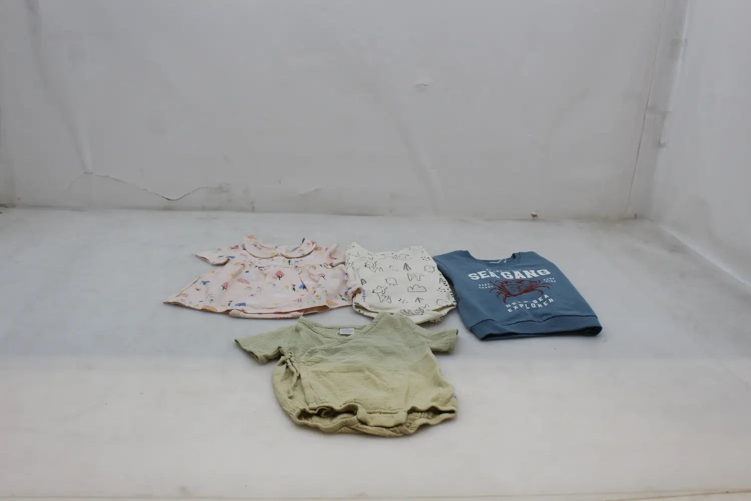 B-Ware Baby Bekleidungspaket Gr. 68–110 Name It Jacky Blue Seven 65 Teile - 1