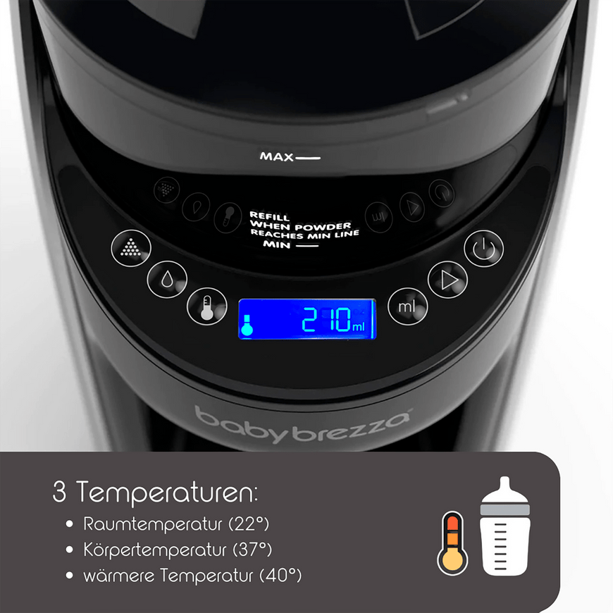 B-Ware Babybrezza Flaschenzubereiter Milchpulverautomat Formula Pro Advanced Schwarz    - 1230000046435