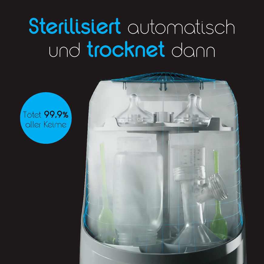 B-Ware Baby Brezza Tischspülmaschine Bottle Washer Pro Babyflaschen Spülmaschine - 1230000046763