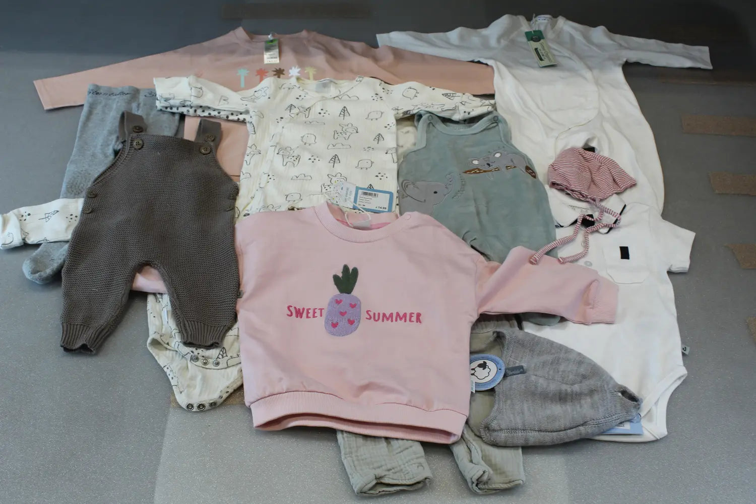 B-Ware 72x Baby Kleidung Set Gr. 54–110 Name It Jacky Sterntaler Oeko Tex - 1