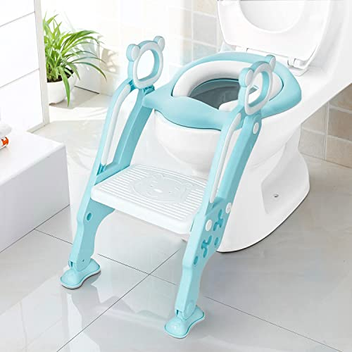 B-Ware Keplin Kidoola Baby Toilettensitzleiter Toilettenstuhl Klappbar Siehe Text/Foto - 5060530407873