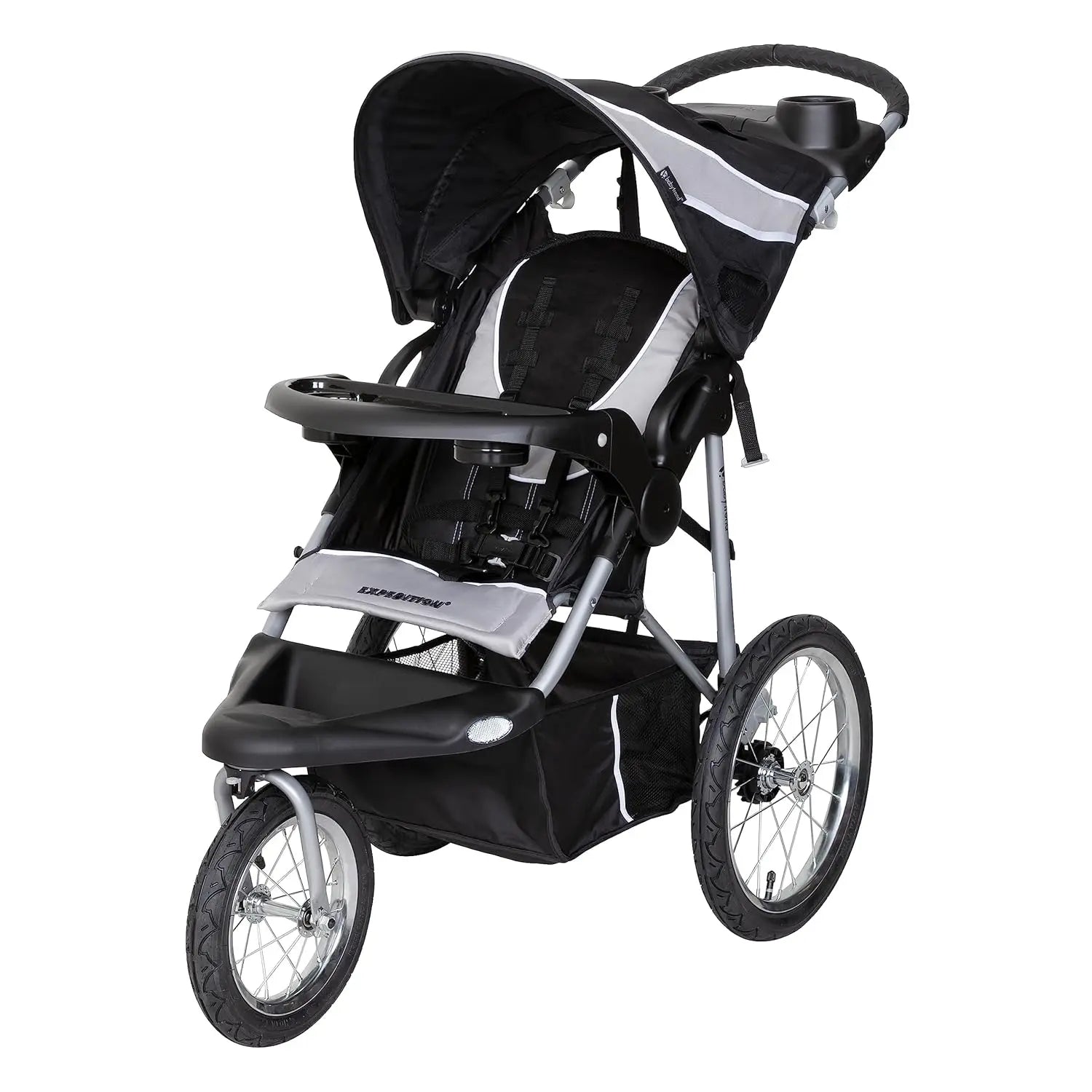 B-Ware Baby Trend Kinderwagen Buggy Jogger Joggingwagen Phantom Gummi Stahl Baby - 90014035877