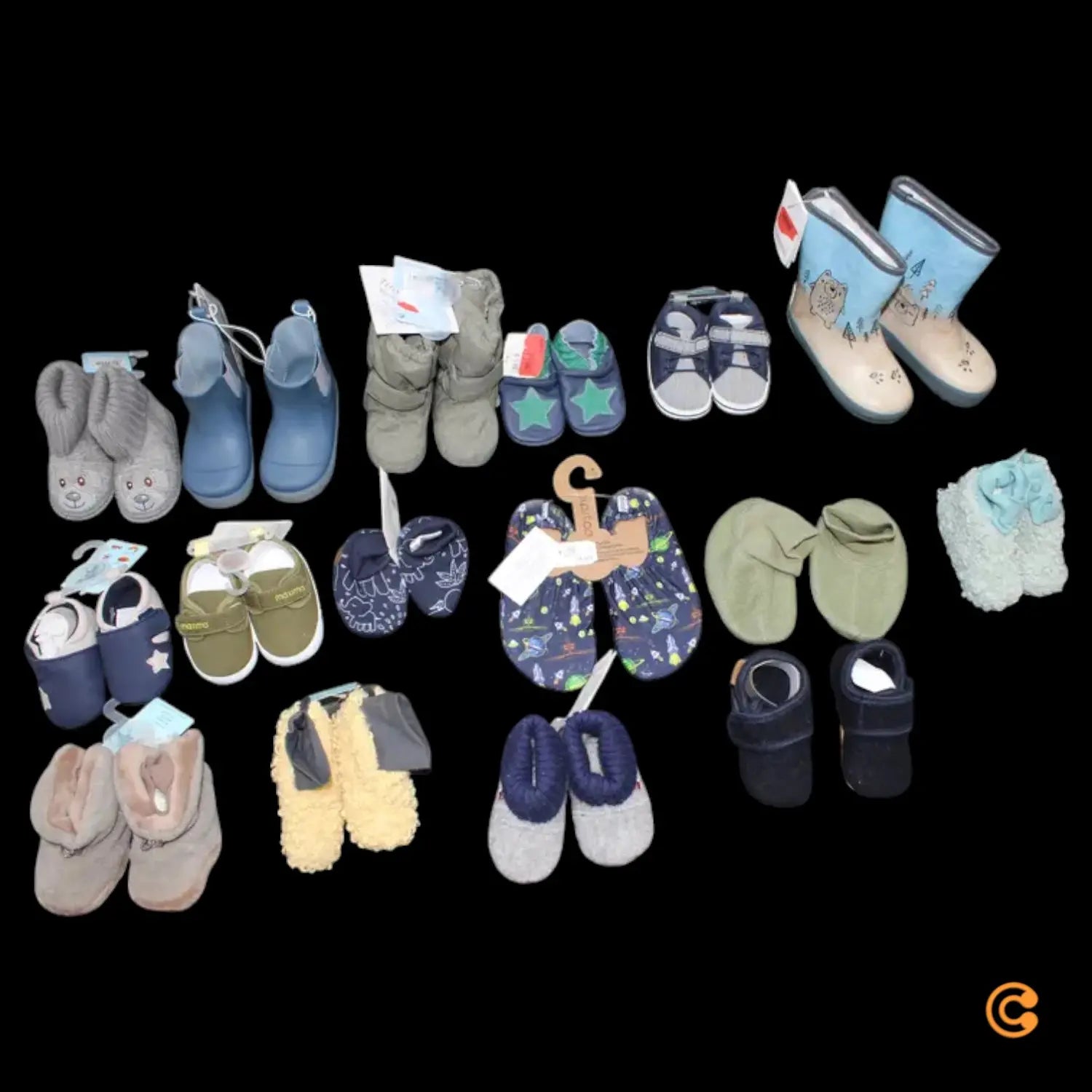 B-Ware Baby & Kleinkind Konvolut Schuhe Mix 16 Paar Wie Neu Gr. 17–25 16 Artikel - 1