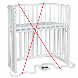 B-Ware Babybay Boxspring Beistellbett Bett Babybett Kinderbett Comfort Siehe Text/F302
