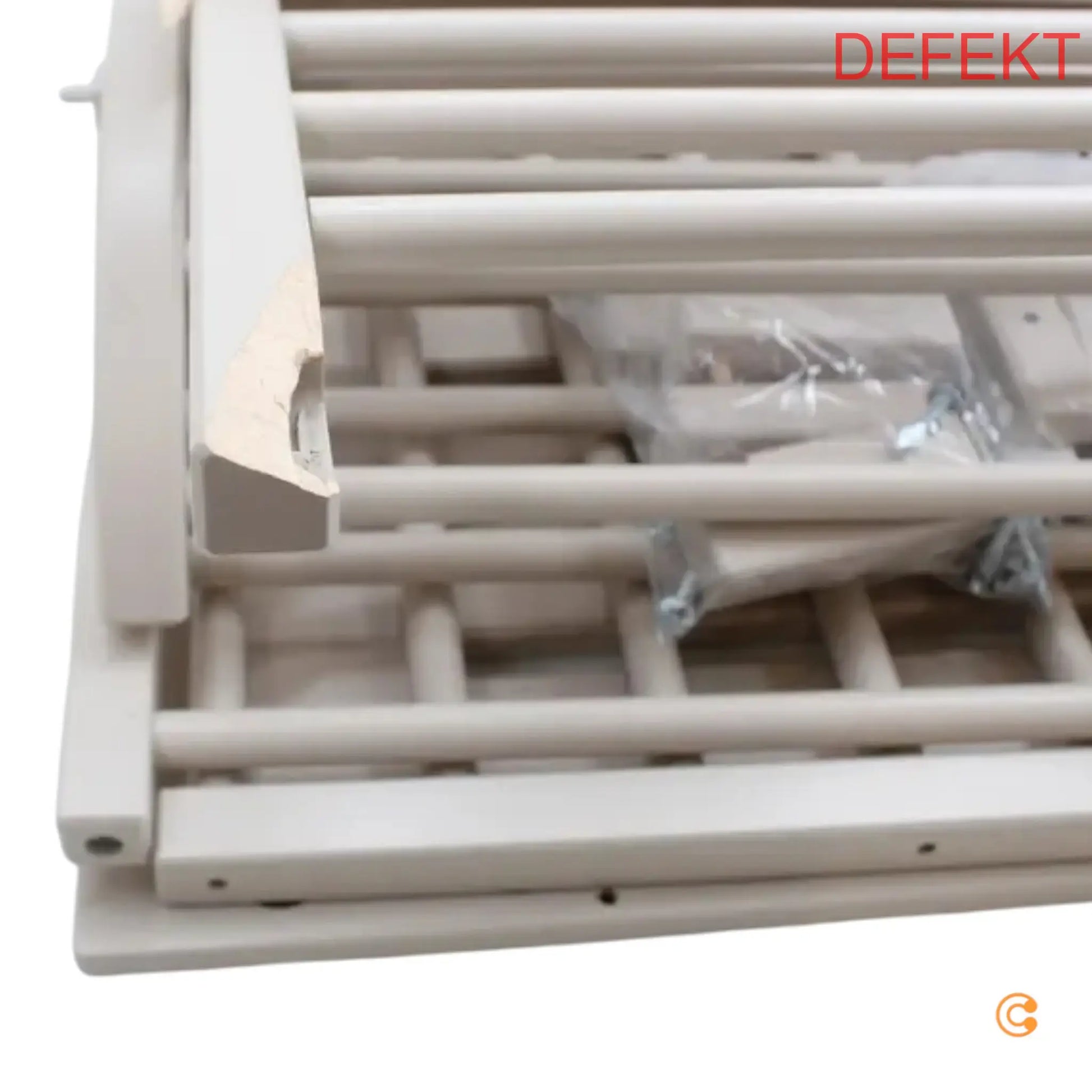 Babybay Beistellbett Bett Säuglingsbett Beige Höhenverstellbar Defektware D-Ware - 4262356532611