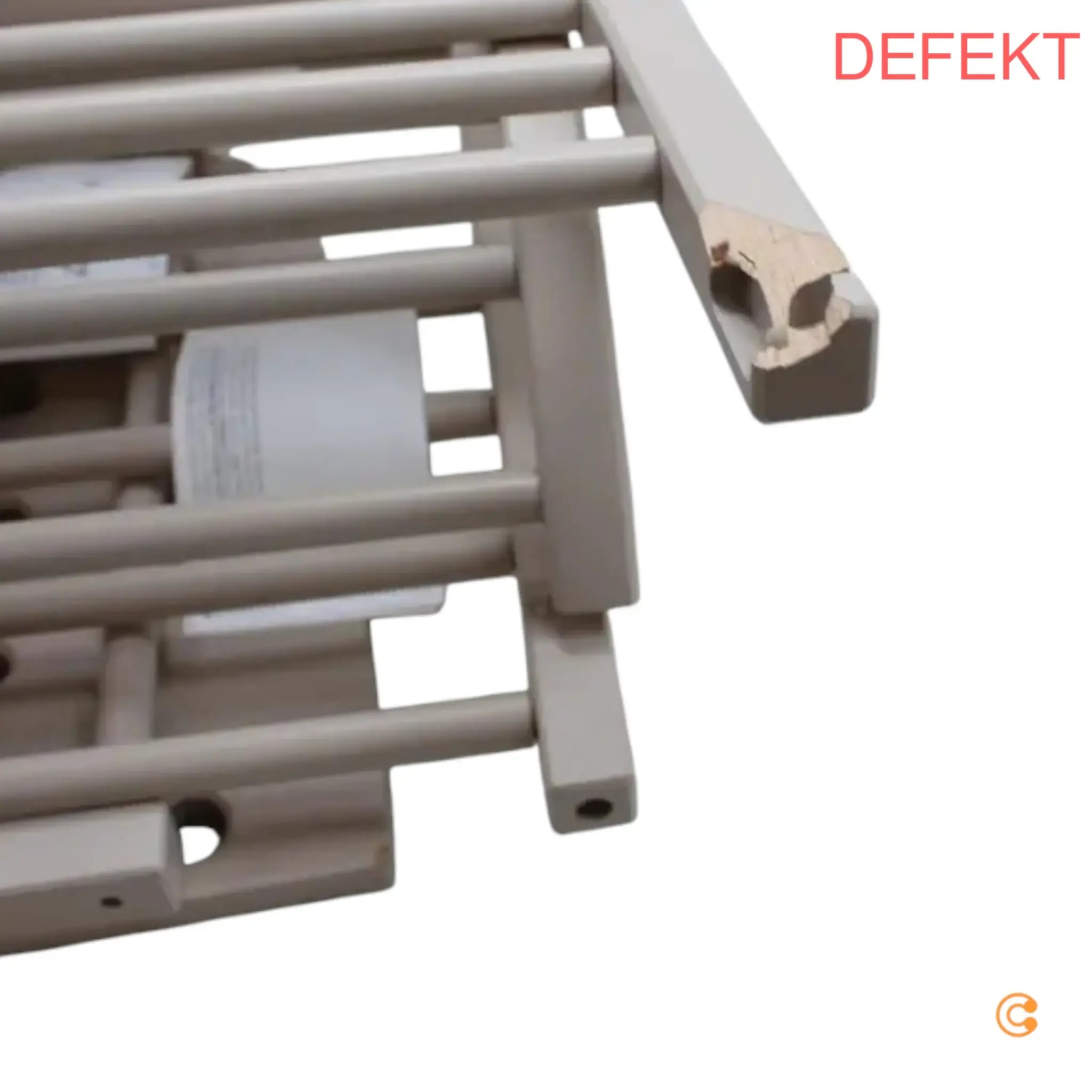 Babybay Beistellbett Bett Säuglingsbett Beige Höhenverstellbar Defektware D-Ware - 4262356532611