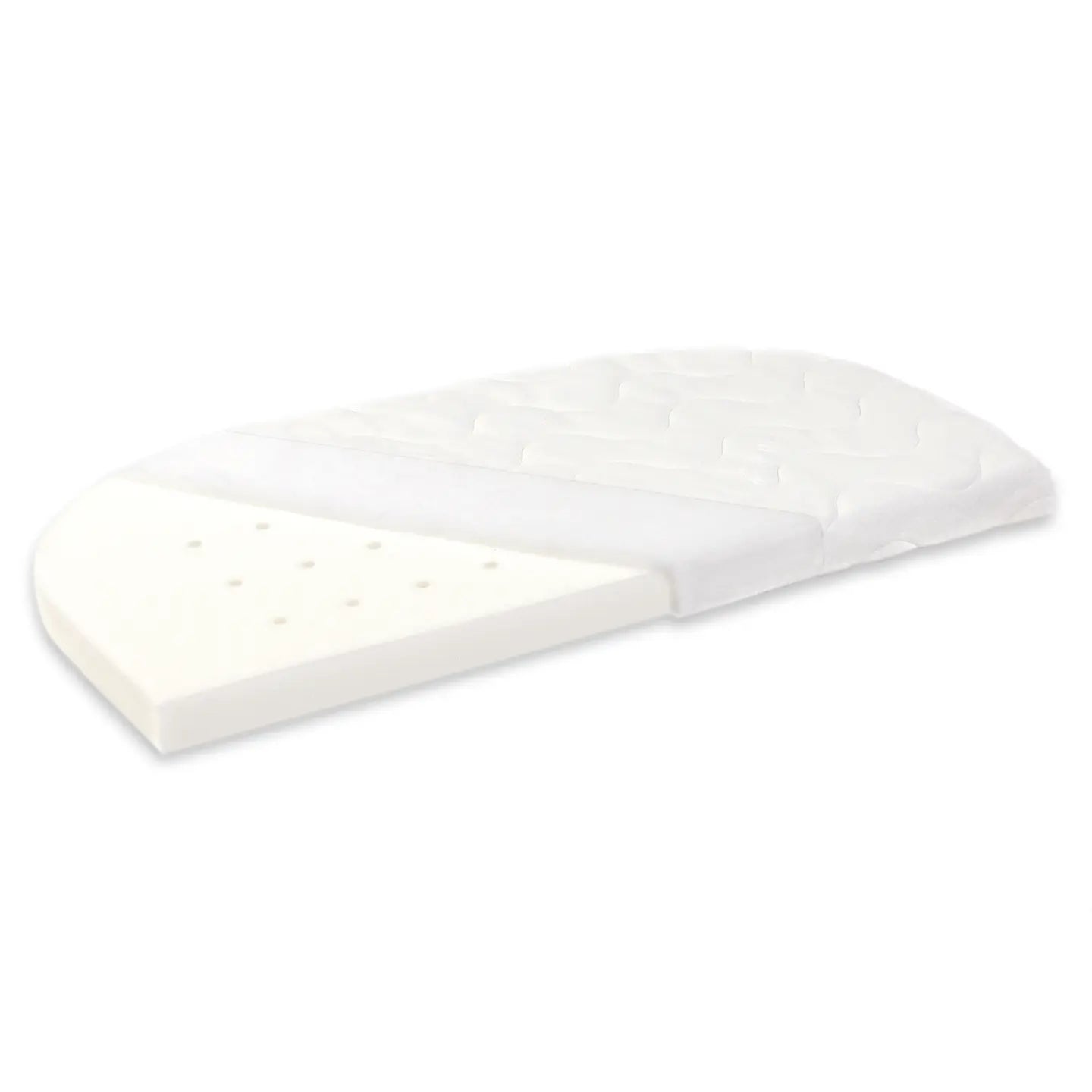 B-Ware Babybay Matratze Bettauflage Klima Extraluftig Original Bezug Weiß Schaumstoff - 2000567517100