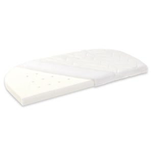 B-Ware Babybay Matratze Bettauflage Klima Extraluftig Original Bezug Weiß Schaumstoff
