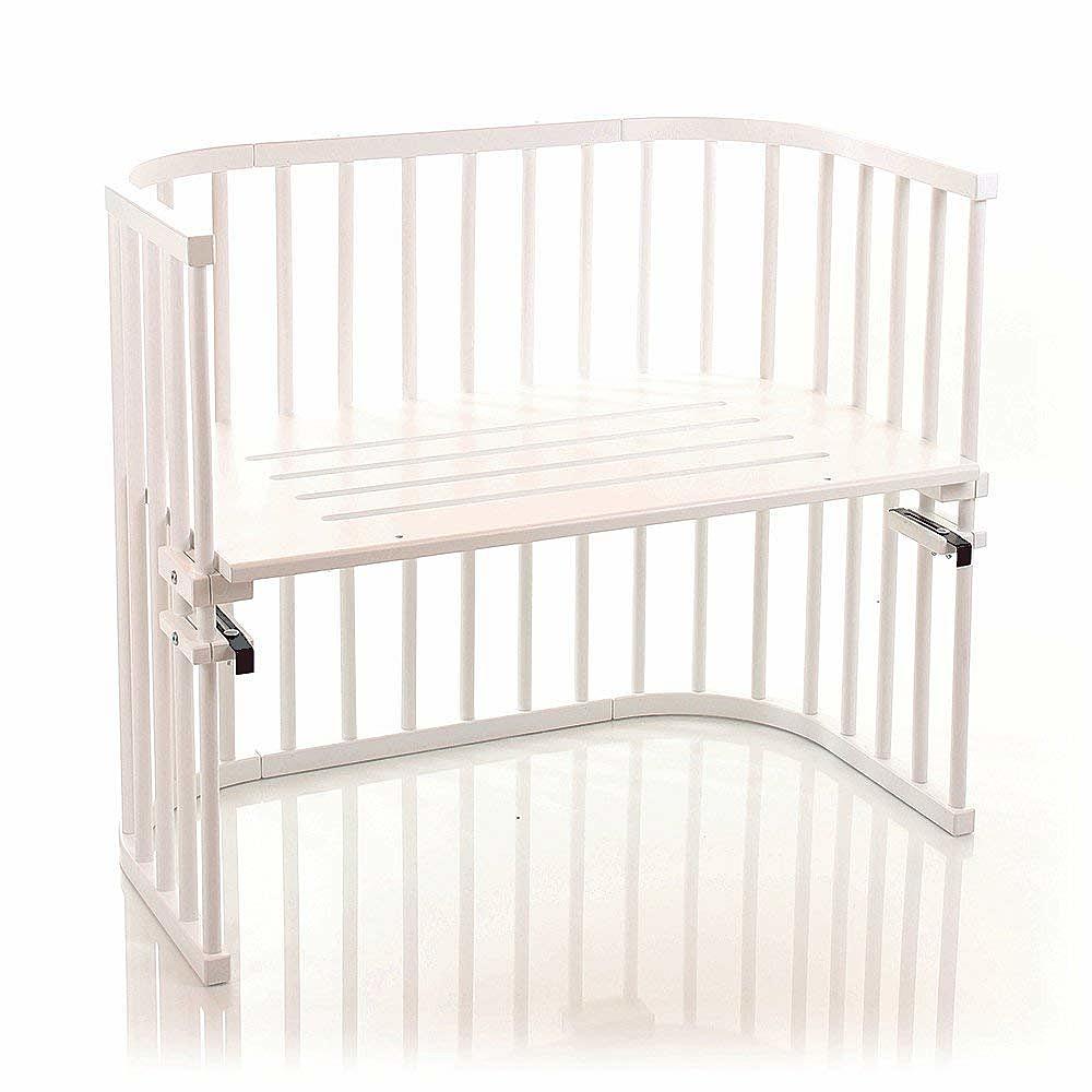 Babybay Baby Beistellbett Maxi Babybett Bettchen Bett 94 X 51 X 79cm Buche Weiss B-Ware - 4260095220356