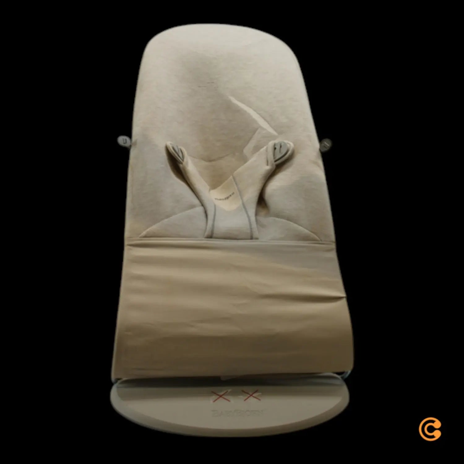 B-Ware Babybjörn Babywippe Schaukelstuhl Babywippe Bliss 3 D Jersey Light Beige - 7317680061874