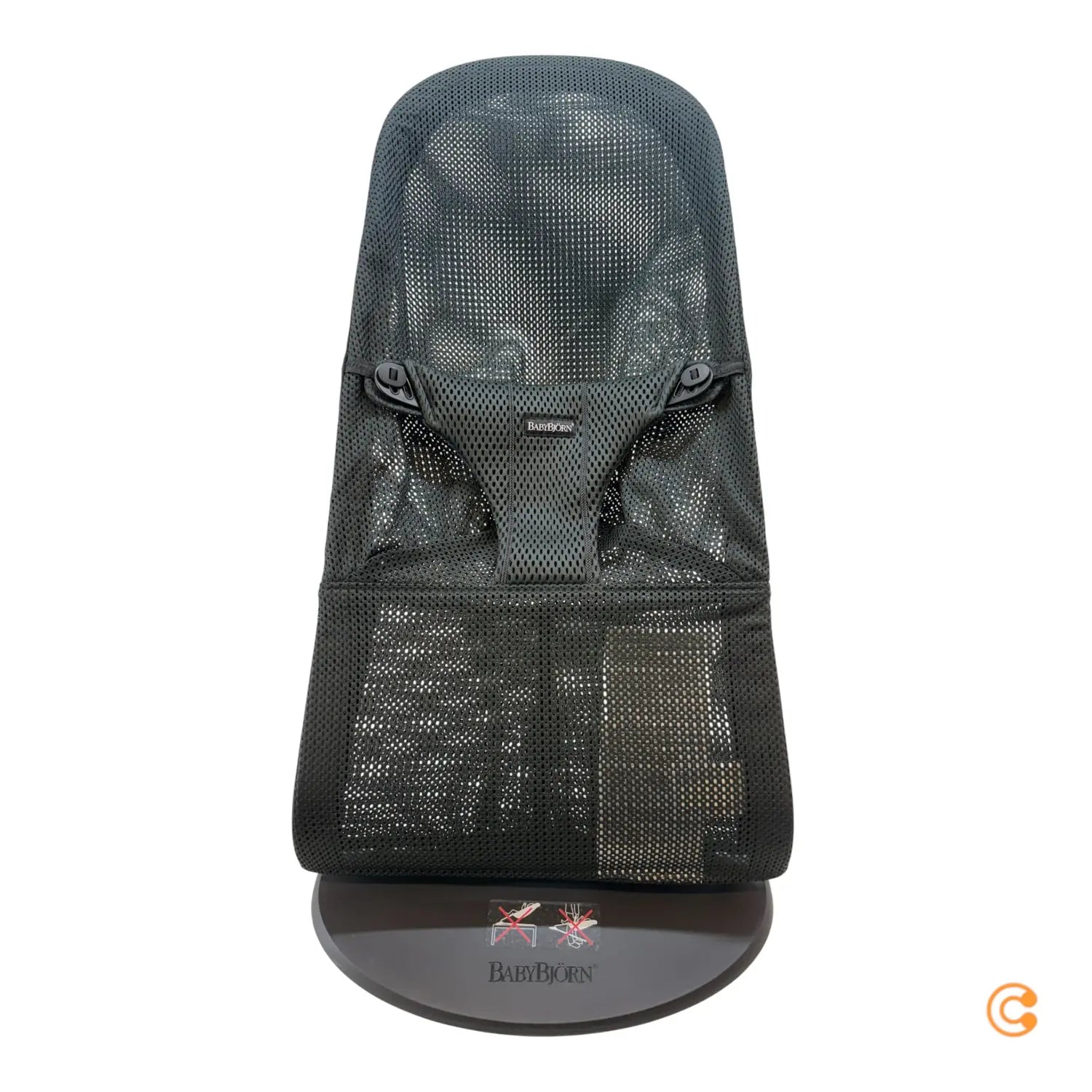 B-Ware Baby Björn Babywippe Babyschaukel Schaukel Wippe Bliss Mesh Black - 7317680062253